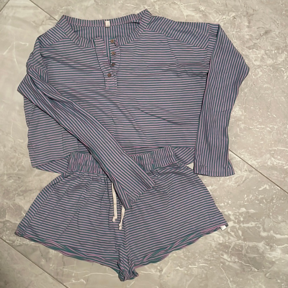 free people pajama set